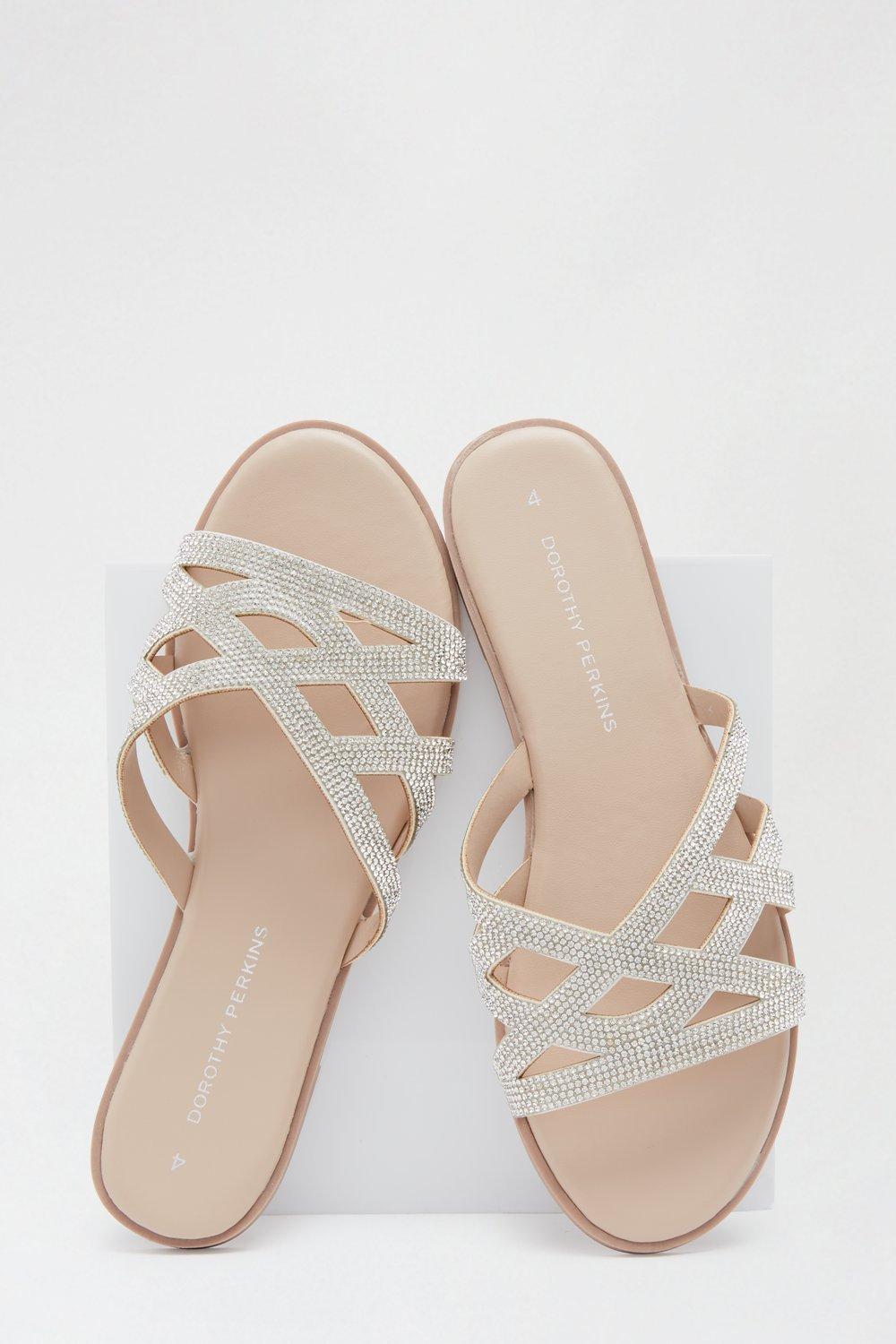 Dorothy perkins deals silver sandals